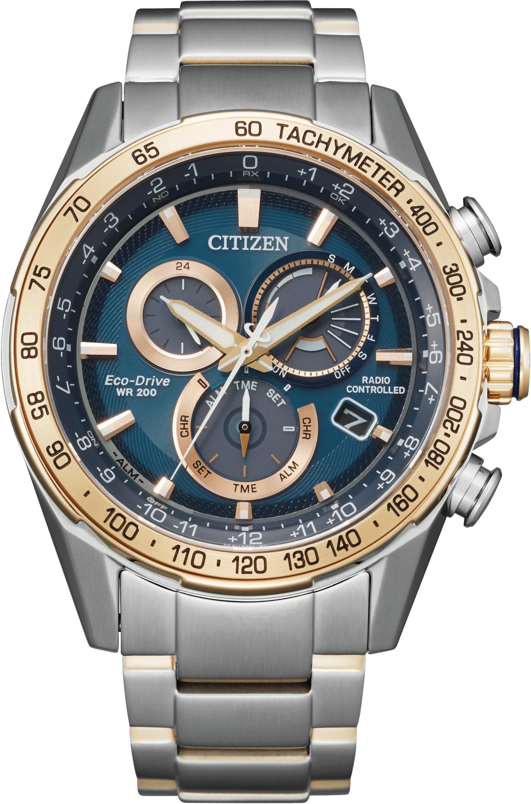 MEN ECO WR200 SSTRG BRAC BLUE - Image 1