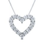 2.00 CTTW Beautiful Heart Pendant