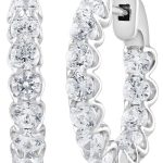 3.50 CTTW Gorgeous Hoop Earrings