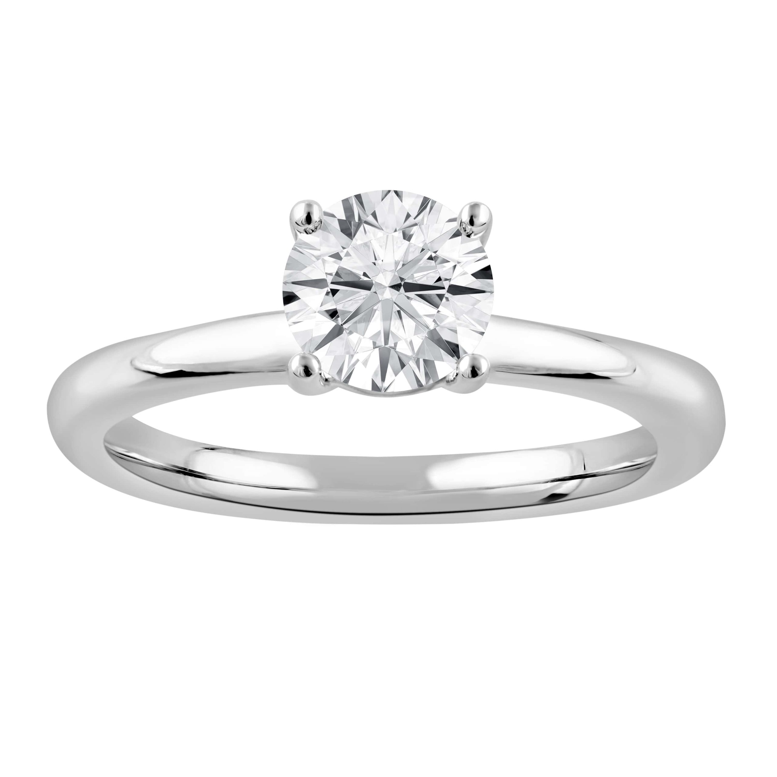 Stunning Solitaire Diamond Ring in 1.00 ct - Round Shape - Image 1