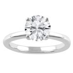 Stunning Solitaire Diamond Ring in 1.50 ct - Round Shape