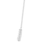 2.00 CTTW Simple and elegant Smile Pendant - Image 2