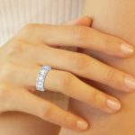 5.00 CTTW Beautiful 7 Stone Engagement Ring - Image 4