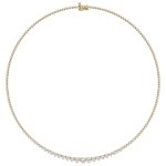 10.00 CTTW Riviera Necklace - Image 5