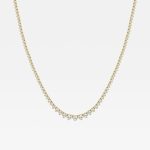 8 CTTW Rivera necklace in round lab-grown diamonds - Image 6