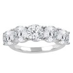 3.50 CTTW Beautiful 5 Stone Engagement Ring - Image 6
