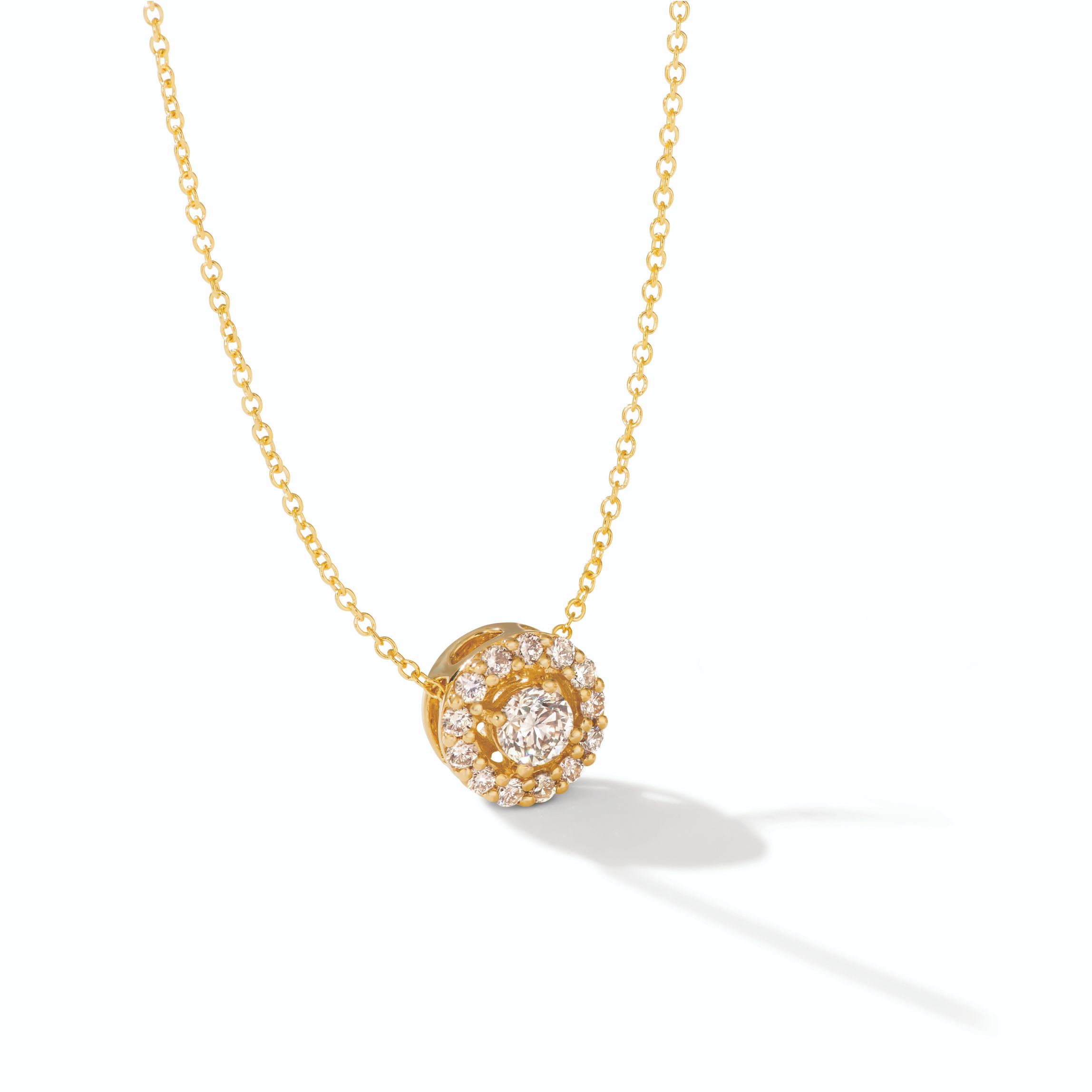Le Vian Creme Brulee� Pendant featuring 1/2 cts. Nude Diamonds set in 14K Honey Gold? - Image 1