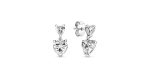 Double Heart Sparkling Stud Earrings 2 DWIMAGE 291199C01 RGB