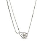Pandora Brilliance Lab-created 0.75 ct tw Diamond Double Chain Collier Necklace