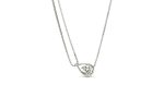 Pandora Brilliance Lab-created 0.75 ct tw Diamond Double Chain Collier Necklace 2 DWIMAGE 352054C01 RGB