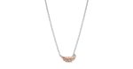 Two-Tone Floating Curved Feather Collier Necklace 2 DWIMAGE 382575C01 RGB