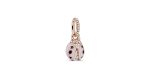 Pink Ladybird Pendant 2 DWIMAGE 387909EN160 RGB