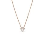 Sparkling Heart Collier Necklace