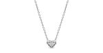 Radiant Heart & Floating Stone Pendant Collier Necklace 2 DWIMAGE 392494C01 RGB