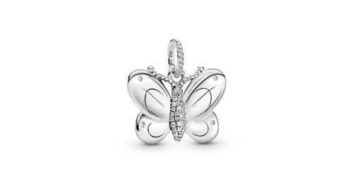 Pavé Butterfly Pendant - FINAL SALE 1 DWIMAGE 397933CZ RGB