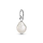 Treated Freshwater Cultured Baroque Pearl Pendant