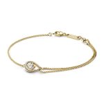 Pandora Brilliance Lab-created 0.50 ct tw Diamond Double Chain Bracelet