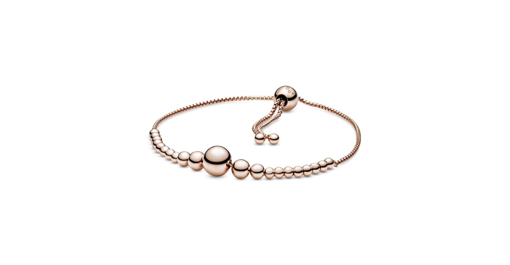String of Beads Slider Bracelet - FINAL SALE - Image 1