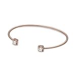 Square Sparkle Open Bangle - FINAL SALE