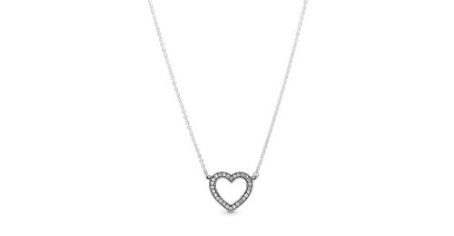 Sparkling Open Heart Necklace 1 DWIMAGE 590534CZ RGB