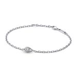 Pandora Brilliance Lab-created 0.15 ct tw Diamond Chain Bracelet