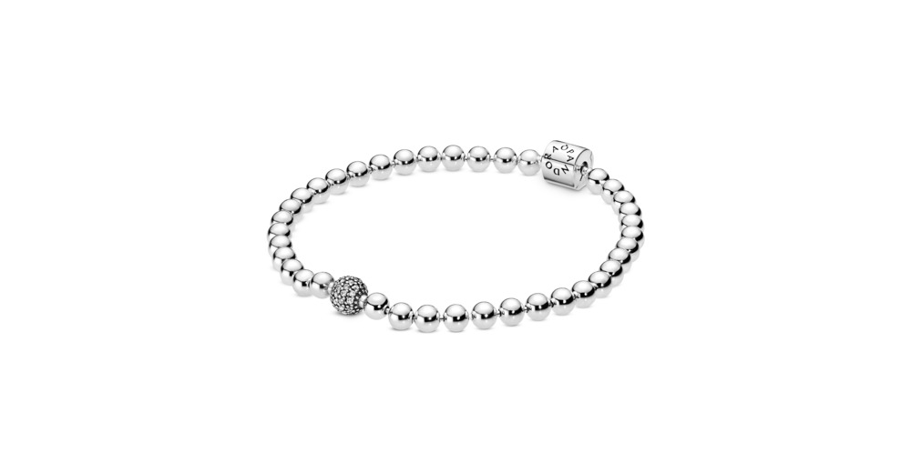 Beads & Pavé Bracelet - Image 1