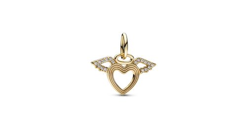 Heart & Angel Wings Dangle Charm 1 DWIMAGE 752362C01 RGB