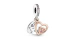 Entwined Infinite Hearts Double Dangle Charm 2 DWIMAGE 781020C01 RGB