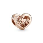 Thank You Mom Heart Charm