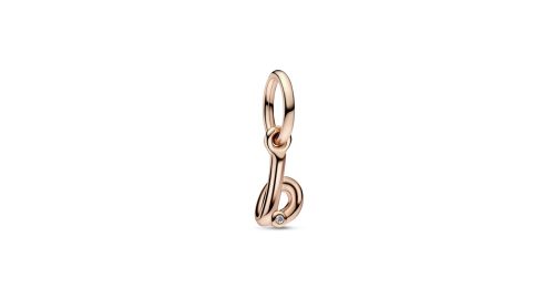 Letter B Script Alphabet Dangle Charm 1 DWIMAGE 782459C01 RGB