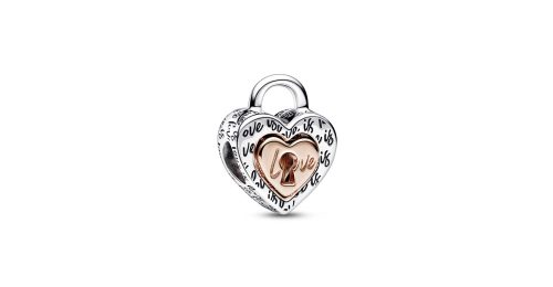 Two-tone Padlock Splittable Heart Charm 1 DWIMAGE 782505C00 RGB