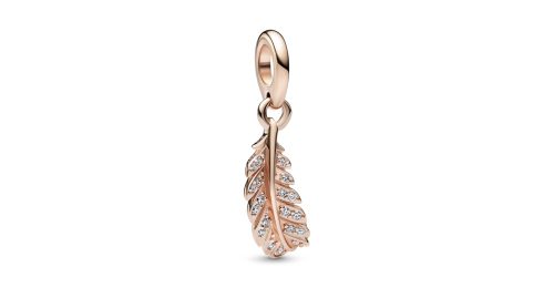 Floating Curved Feather Dangle Charm 1 DWIMAGE 782578C01 RGB