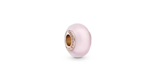 Matte Pink Murano Glass Charm 1 DWIMAGE 789421C00 RGB