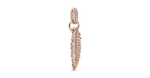 Sparkling Feather Dangle Charm 1 DWIMAGE 789550C01 RGB