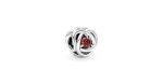 July True Red Eternity Circle Charm 2 DWIMAGE 790065C01 RGB