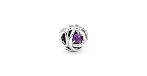 February Purple Eternity Circle Charm 1 DWIMAGE 790065C02 RGB