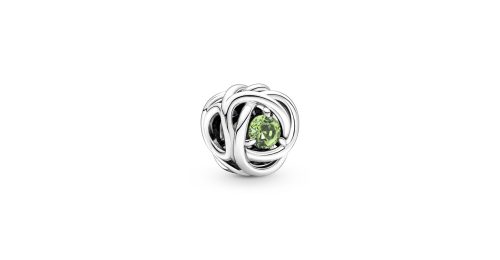 August Spring Green Eternity Circle Charm 1 DWIMAGE 790065C03 RGB