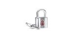 Padlock and Key Dangle Charm 2 DWIMAGE 790088C02 RGB