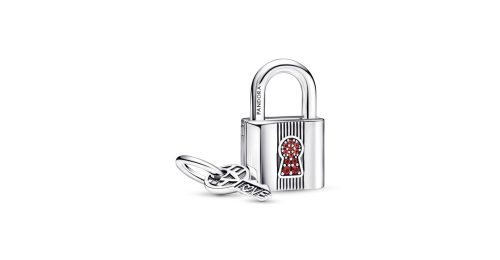 Padlock and Key Dangle Charm 1 DWIMAGE 790088C02 RGB