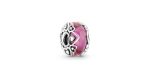 Reveal Your Love Pink Murano Glass Charm 2 DWIMAGE 791159C00 RGB