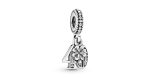 40th Celebration Dangle Charm 2 DWIMAGE 791288CZ RGB