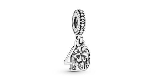40th Celebration Dangle Charm 1 DWIMAGE 791288CZ RGB