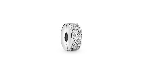 Clear Pavé Clip Charm 1 DWIMAGE 791817CZ RGB