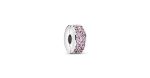 Pink Pavé Clip Charm 2 DWIMAGE 791817PCZ RGB