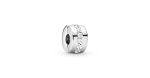 Clear Sparkling Row Clip Charm 2 DWIMAGE 791972CZ RGB