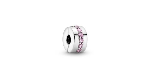 Pink Sparkling Row Clip Charm 1 DWIMAGE 791972PCZ RGB