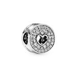 Pavé and Heart Anniversary Charm