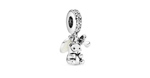 Baby Teddy Bear Dangle Charm 1 DWIMAGE 792100CZ RGB
