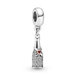 Sparkling Wine Bottle Dangle Charm