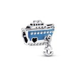 Anchored Cruise Ship Charm